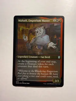 Mahadi, Emporium Master (Foil Etched) 540 MTG Battle for Baldur's Gate - Image 1