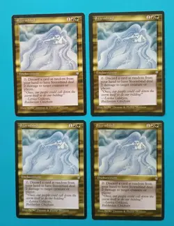 Magic the Gathering MTG Ice Age STORMBIND X 4 LP/EX RARE 1995 Nice! - Image 1