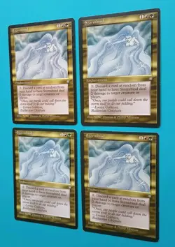 Magic the Gathering MTG Ice Age STORMBIND X 4 LP/EX RARE 1995 Nice! - Image 2