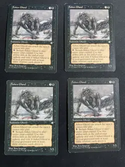 MtG X4 Ashen Ghoul Ice Age Magic The Gathering - Image 1