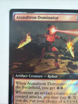 Assaultron Dominator (Extended Art) (Surge Foil) Universes Beyond: Fallout Foil - Image 2