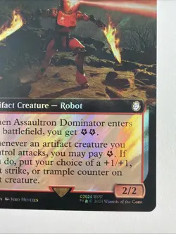 Assaultron Dominator (Extended Art) (Surge Foil) Universes Beyond: Fallout Foil - Image 4
