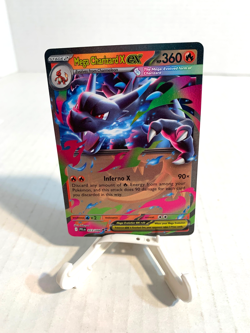 Pokemon Mega Charizard X ex 013/094 Me:02 Phantasmal Flames PFL NM/M - Image 1