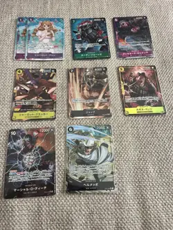 One Piece Cards SEC Parallel 13 SR 140-Card Lot - Image 2