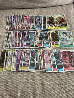 One Piece Cards SEC Parallel 13 SR 140-Card Lot - Image 3