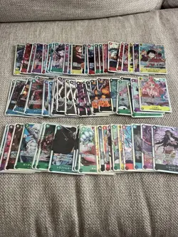 One Piece Cards SEC Parallel 13 SR 140-Card Lot - Image 4