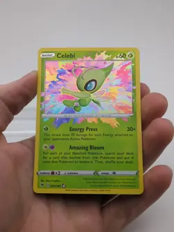 Celebi 009/185 NM Amazing Rare Vivid Voltage 2020 Pokemon TCG - Image 1