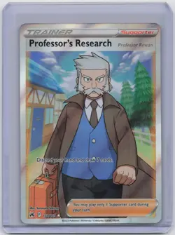 Professor's Research (Full Art) 150/159 - Holofoil Ultra Rare - CRZ - Image 1