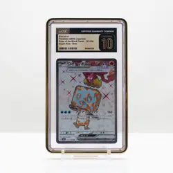 Pokemon Eiscue ex SR Holo #121/108 Ruler of Black Flame Jap - CGC 10 PRISTINE - Image 1