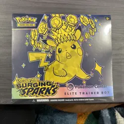 Pokemon Center Surging Sparks Pokemon Center Elite Trainer Box PC ETB - Image 1