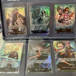 One Piece Cards Master-Disciple Bonds Leader Parallel 6-Card Set - Image 1