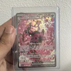 Pokemon Fezandipiti ex 288/217 Special Illustration Rare Full Art Holo SV - Image 1