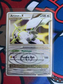 Pokemon TCG - Arceus Lv.X 96/99 Ultra Rare - Platinum Arceus - NM/VLP - Image 1
