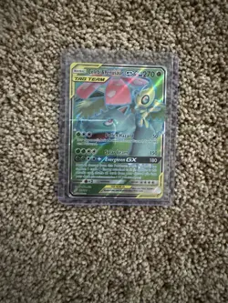 Pokemon TCG Celebi & Venusaur GX Holo - Image 1