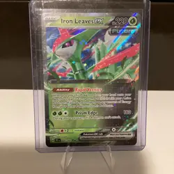 Pokemon Iron Leaves ex 128 Sv: Scarlet & Violet Promo Holo Promo Basic - Image 1