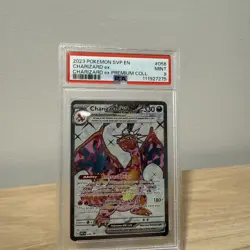2023 POKEMON SVP EN-SV BLACK STAR PROMO #056 CHARIZARD EX PSA 9 - Image 2