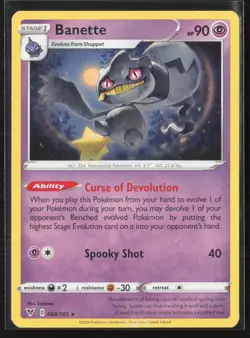 Banette 068/185 Rare Vivid Voltage Pokemon Lightly Played - Image 1