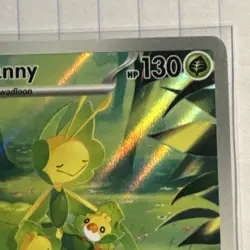 Sv: White Flare LEAVANNY 089/086 IR HOLO Stage 2 130 HP ENG Pokemon TCG - Image 3