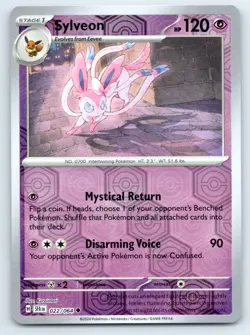 Pokemon Sylveon SV: Shrouded Fable SFA Reverse Holo 022/064 NM - Image 1