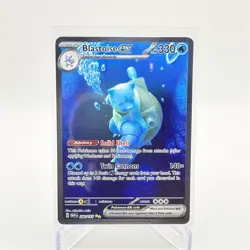 Pokemon TCG Blastoise ex SIR Holo English 200/165 330 HP - Image 1