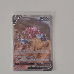 Pokemon Drapion V GG49/GG70 Crown Zenith Galarian Gallery Holo Ultra Rare 210 HP - Image 1