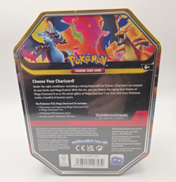 Pokemon TCG Mega Charizard Y ex Tin Sealed - Image 2