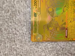 Pokemon TCG Gold Mega Greninja EX 122/086 Chaos Rising (Freshly Pulled, Mint) - Image 3