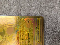 Pokemon TCG Gold Mega Greninja EX 122/086 Chaos Rising (Freshly Pulled, Mint) - Image 5