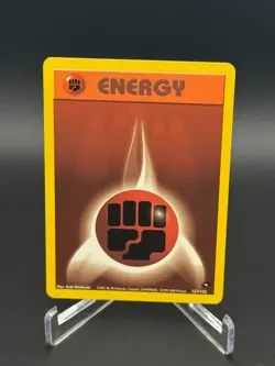 Fighting Energy NM 127/132 - Gym Challenge 🏝 Pokemon WOTC 2000 - Image 1