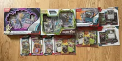 Pokemon TCG Sealed Lot: Mimikyu ex Box, Kleavor VSTAR, Twilight Masquerade - Image 1