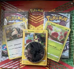 Pokemon TCG Sealed Lot: Mimikyu ex Box, Kleavor VSTAR, Twilight Masquerade - Image 4