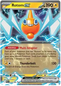 Pokemon Rotom ex 29 / 94 SV: Phantasmal Flames - Image 1