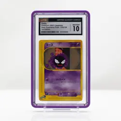 Pokemon Gastly #019 Expedition Japanese Base Expansion 1st Ed CGC 10 - Image 1