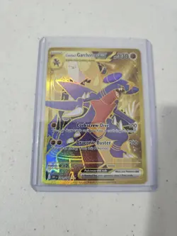 Pokemon Destined Rivals - Cynthia’s Garchomp EX 241/182 SV10 Gold Hyper Rare - Image 1
