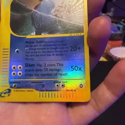 Pokemon TCG Reverse Holo Rare Quagsire 30/147 Aquapolis E Reader - Image 3
