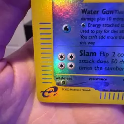 Pokemon TCG Reverse Holo Rare Quagsire 30/147 Aquapolis E Reader - Image 4