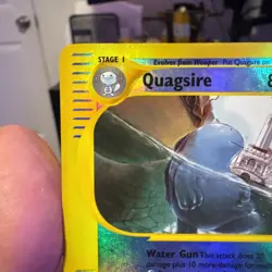 Pokemon TCG Reverse Holo Rare Quagsire 30/147 Aquapolis E Reader - Image 5