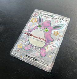 Wigglytuff ex 222/091 Ultra Rare Holo – Paldean Fates – NM - Pokemon TCG 2024 - Image 2