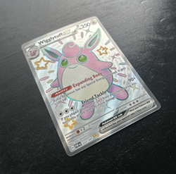 Wigglytuff ex 222/091 Ultra Rare Holo – Paldean Fates – NM - Pokemon TCG 2024 - Image 3