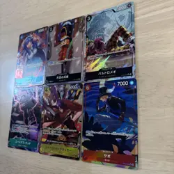 One Piece Cards Parallel Bulk Lot The Best 6-Card Set - Image 3