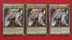Yugioh! 3x Ghost Ogre & Snow Rabbit Secret Rare RA04 PLAYSET NM - Image 1
