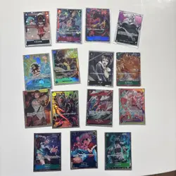 One Piece Card Game Parallel Bulk Lot 15 Cards - Image 1