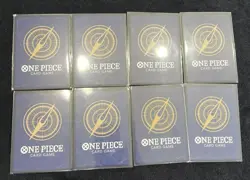 One Piece Cards Luffy Parallel 8-Card Bulk Lot SEC SR - Image 2