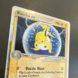 Pokemon Raichu EX 98/100 Sandstorm Ultra Rare Holo 100 HP Stage 1 Card - Image 2