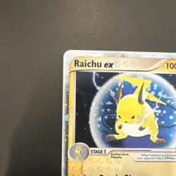 Pokemon Raichu EX 98/100 Sandstorm Ultra Rare Holo 100 HP Stage 1 Card - Image 5