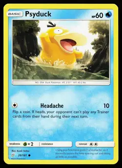 Psyduck 26/181 Common Team Up Pokemon Card - Image 1