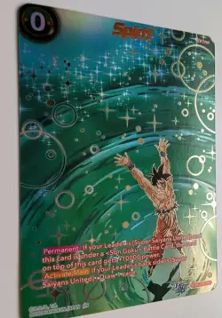 Rare Goku Spirit Card BT30-015 SPR Dragon Ball Super Pack Fresh Beautiful! - Image 1