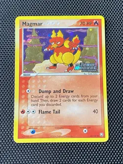 Magmar Reverse Holo 44/109 Team Rocket Returns Pokemon Card LP+ - Image 1