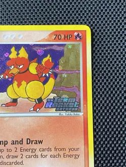 Magmar Reverse Holo 44/109 Team Rocket Returns Pokemon Card LP+ - Image 3