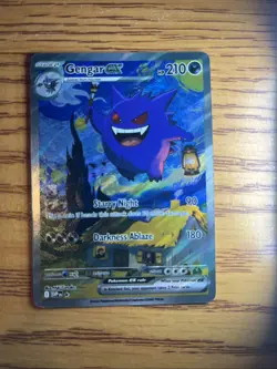 Gengar EX FAN ART Custom Holo Full Art Pokemon Card - Image 1